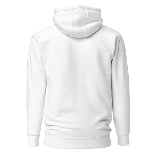 Men's Athletic Fit Surfinity Ice Cream Retro Hoodie - White