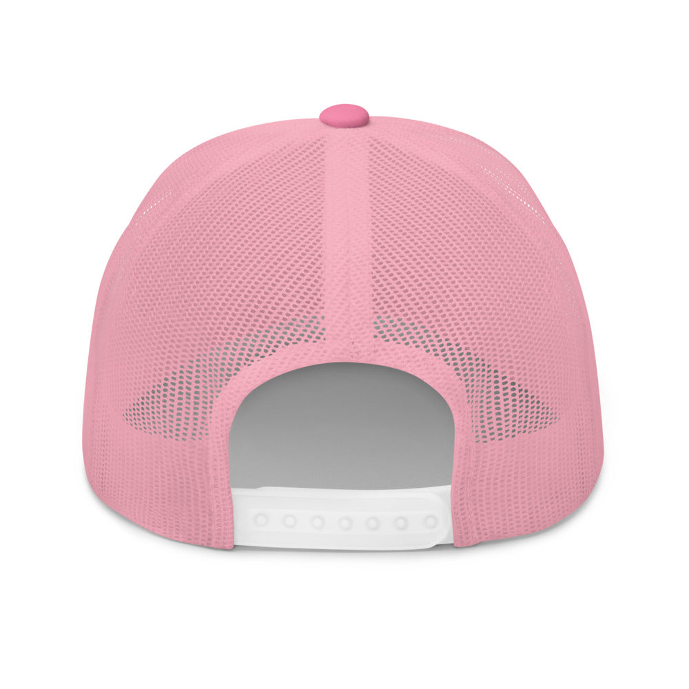 Surfinity Classic Wave Snapback - Yupoong 6606 - Pink/Pink